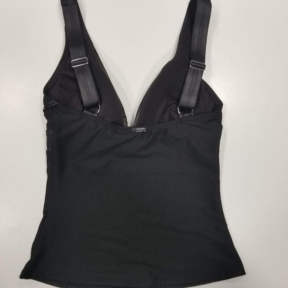 DKNY Tankini Top Size Black - Picture 8 of 12